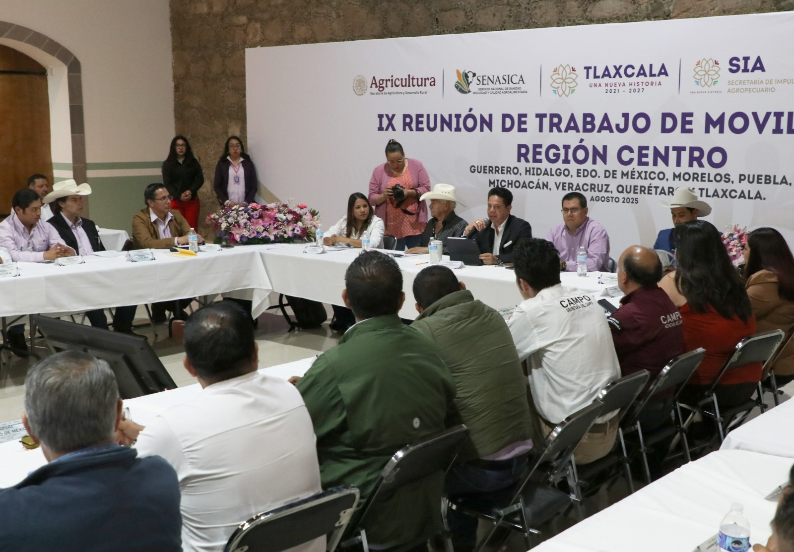 Acuerdan estados del centro del país reforzar sanidad del campo